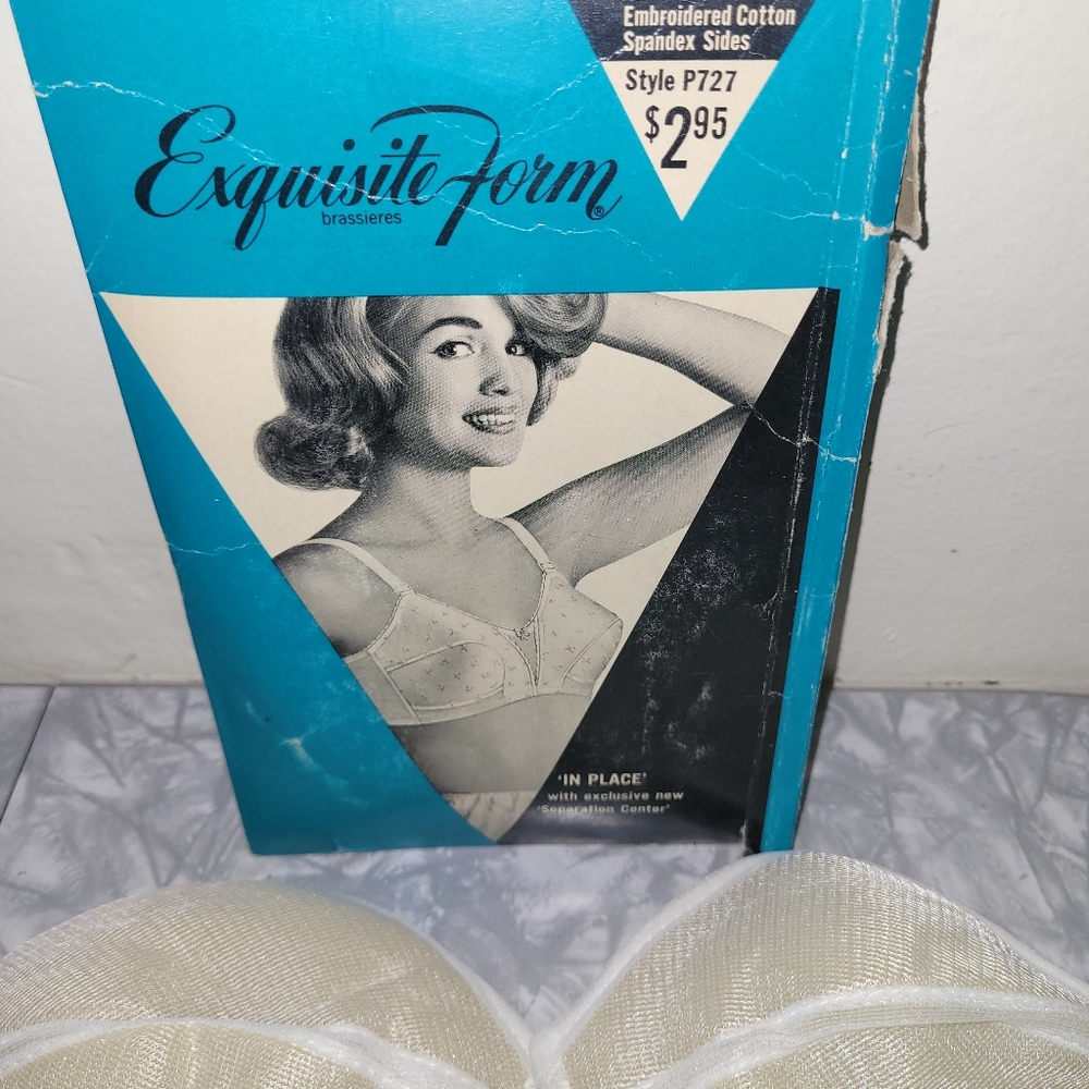 Vintage Bullet Bra New Old Stock Exquisite Form